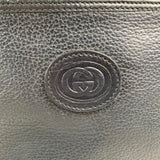 Black Leather Crossbody Bag