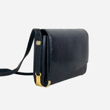 Lizard Leather Crossbody Bag