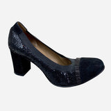 Black Suede Pumps