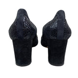 Black Suede Pumps