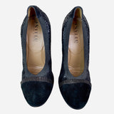 Black Suede Pumps
