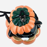 Multicolored Wooden 'Black Cat' Crossbody Bag