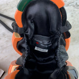 Multicolored Wooden 'Black Cat' Crossbody Bag