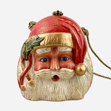 Multicolored Wooden 'Santa Claus' Crossbody Bag