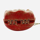 Multicolored Wooden 'Santa Claus' Crossbody Bag