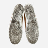 Light-Brown Suede Round-Toe Loafers