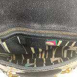 Black Patent Leather Shoulder Bag