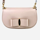 Bisque Anna Saddle Crossbody Bag