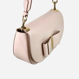 Bisque Anna Saddle Crossbody Bag