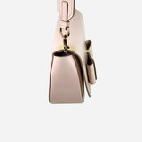 Bisque Anna Saddle Crossbody Bag