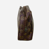 Brown and Tan Monogram Trousse Toilette 28