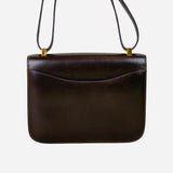 Dark-Brown Box Constance 23 Shoulder Bag