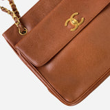 Brown Caviar Leather CC Tote