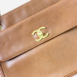 Brown Caviar Leather CC Tote