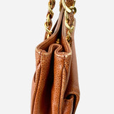 Brown Caviar Leather CC Tote