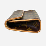 Brown and Tan Monogram Canvas Pochette Florentine Waist Bag