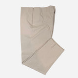 Khaki Straight-Legged Pants