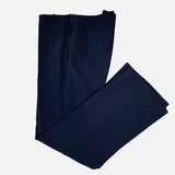 Navy-Blue Straight-Legged Pants