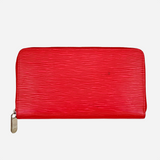 Red Epi Zippy Organizer Wallet