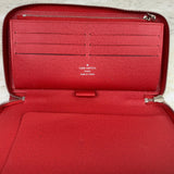 Red Epi Zippy Organizer Wallet