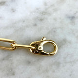 18K Yellow Gold Five Charm Bracelet