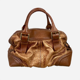 Brown Leather Tote Bag