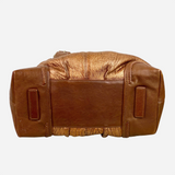 Brown Leather Tote Bag