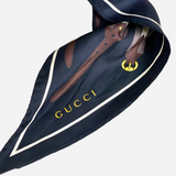 Black Canvas Monogram Large Positano Drawstring Tote