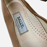 Brown Leather Round-Toe Flats