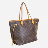 Brown and Tan Monogram Neverfull MM