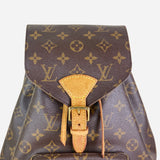 Brown and Tan Monogram Montsouris MM