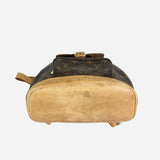 Brown and Tan Monogram Montsouris MM