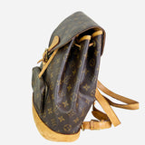 Brown and Tan Monogram Montsouris MM