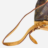 Brown and Tan Monogram Montsouris MM