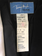 Black and White Lapel Blazer