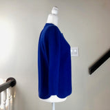 Blue Cashmere Cardigan