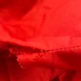 Red Ruffle Sleeveless Short Dress