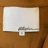 Tan Sleeveless Short Dress