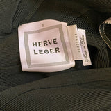 Black Sleeveless V-Neck Bandage Dress