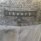 Gray Notch-Lapel Wool Coat