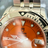 Stainless Steel Prince Date Tiger Watch