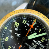 Stainless Steel and 18K Official Cosmonauts Chronograph Automatic Watch