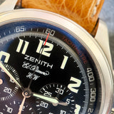 Stainless Steel El Primero Chronograph Watch