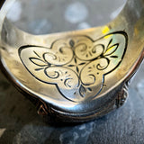 Sterling Silver Pegasus Signet Ring