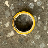 Stainless Steel and 18K Yellow Gold Santos 100 Ring