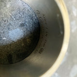 Stainless Steel and 18K Yellow Gold Santos 100 Ring