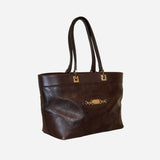 Guccissima Punch Burgundy Leather Tote