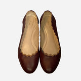 Oxblood Lauren Flats