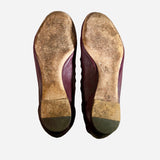 Oxblood Lauren Flats