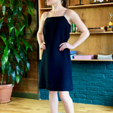 Black Sleeveless Cocktail Dress